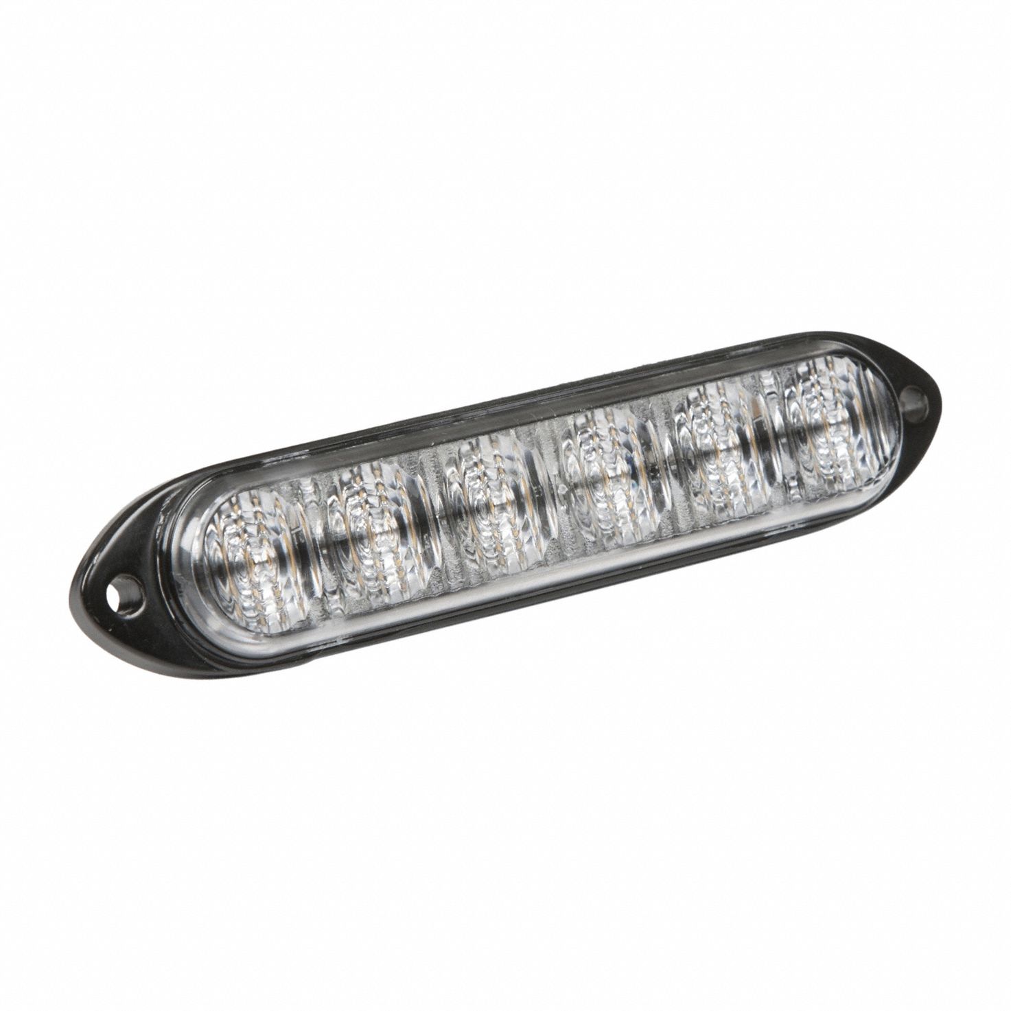 Warning/Directional Light: Combo Warning and Directional Light, Amber, 1 in Overall Wd, LED