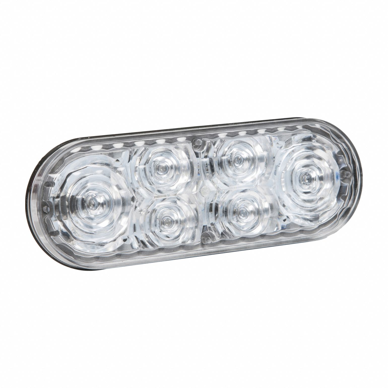 Strobe Light: Strobe, White, 2 5/16 in Overall Wd, 11/16 in Overall Ht, LED, 12 to 24V DC