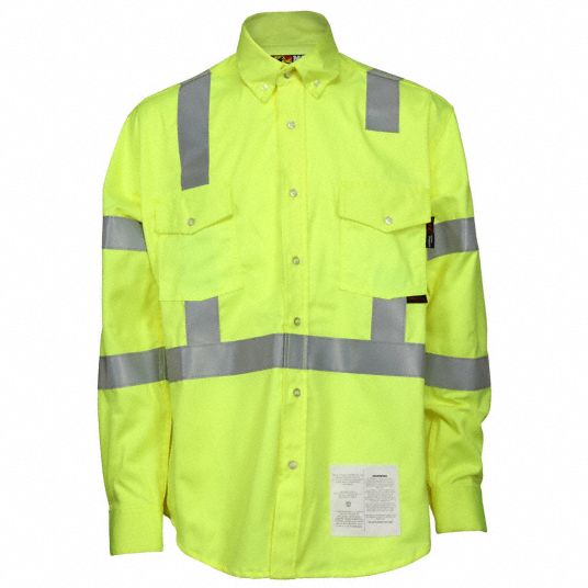 Hi Vis Long Sleeve Shirts Women's 2x