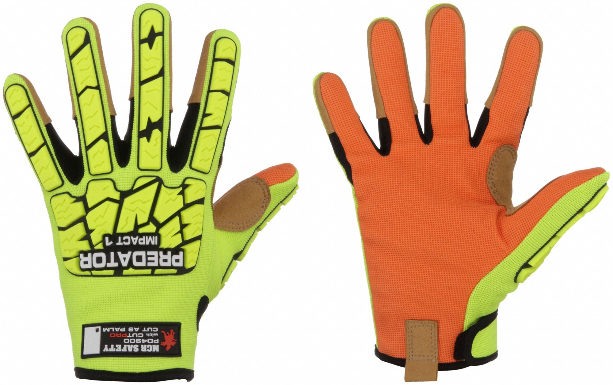 Mechanics Gloves: 2XL ( 11 ), Mechanics Glove, Aramid with Polyurethane Grip, Aramid, 1 PR