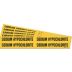 Sodium Hypochlorite Adhesive Pipe Markers