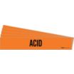Acid Adhesive Pipe Markers