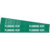 Plumbing Vent Adhesive Pipe Markers