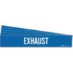 Exhaust Adhesive Pipe Markers