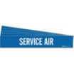 Service Air Adhesive Pipe Markers