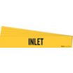 Inlet Adhesive Pipe Markers
