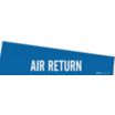 Air Return Adhesive Pipe Markers