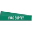HVAC Supply Adhesive Pipe Markers