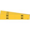 Gas Adhesive Pipe Markers