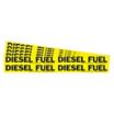 Diesel Fuel Adhesive Pipe Markers