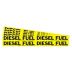 Diesel Fuel Adhesive Pipe Markers