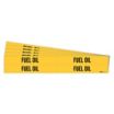 Fuel Oil Adhesive Pipe Markers