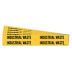 Industrial Waste Adhesive Pipe Markers