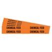 Chemical Feed Adhesive Pipe Markers