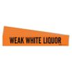 Weak White Liquor Adhesive Pipe Markers