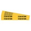 Steam Return Adhesive Pipe Markers