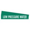 Low Pressure Water Adhesive Pipe Markers