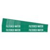Filtered Water Adhesive Pipe Markers