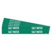 Salt Water Adhesive Pipe Markers