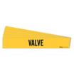 Valve Adhesive Pipe Markers