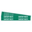 Sanitary Waste Adhesive Pipe Markers