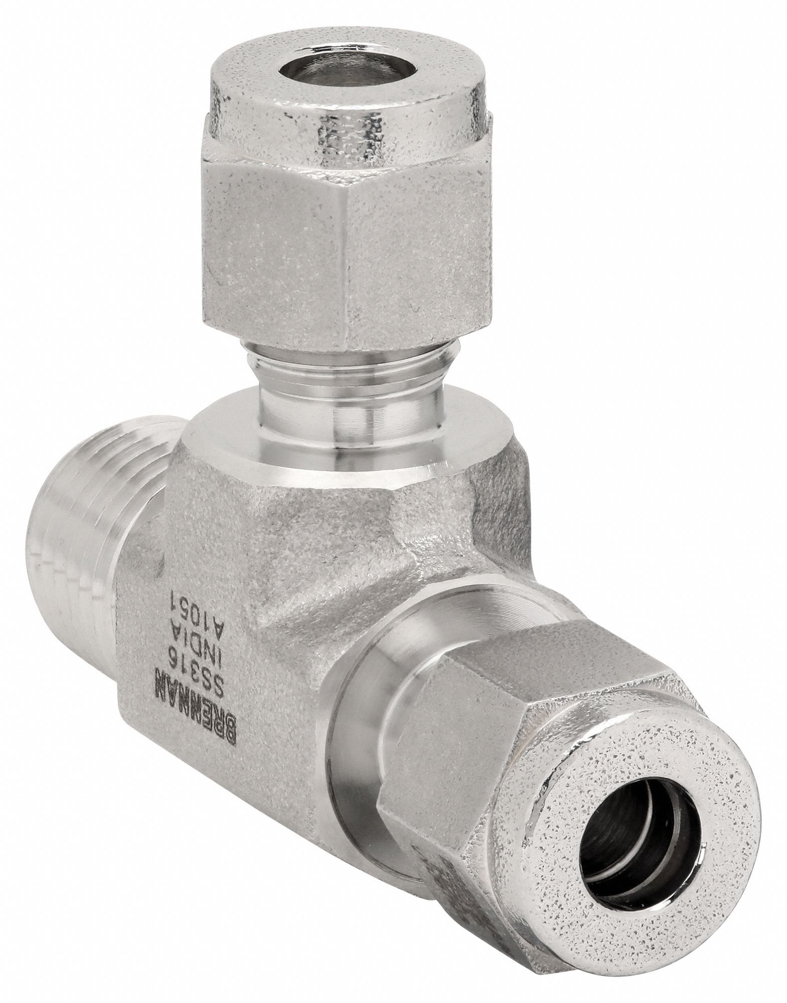 316 Stainless Steel, Compression x Compression x MNPT, Instrumentation