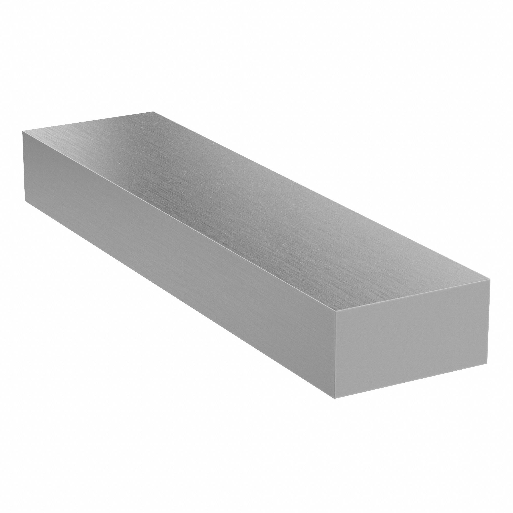 Alloy Steel Rectangular Bar: 0.5 in Thick, +0.01 in/-0.045 in, 1 in x 6 in Nominal Size (WxL)