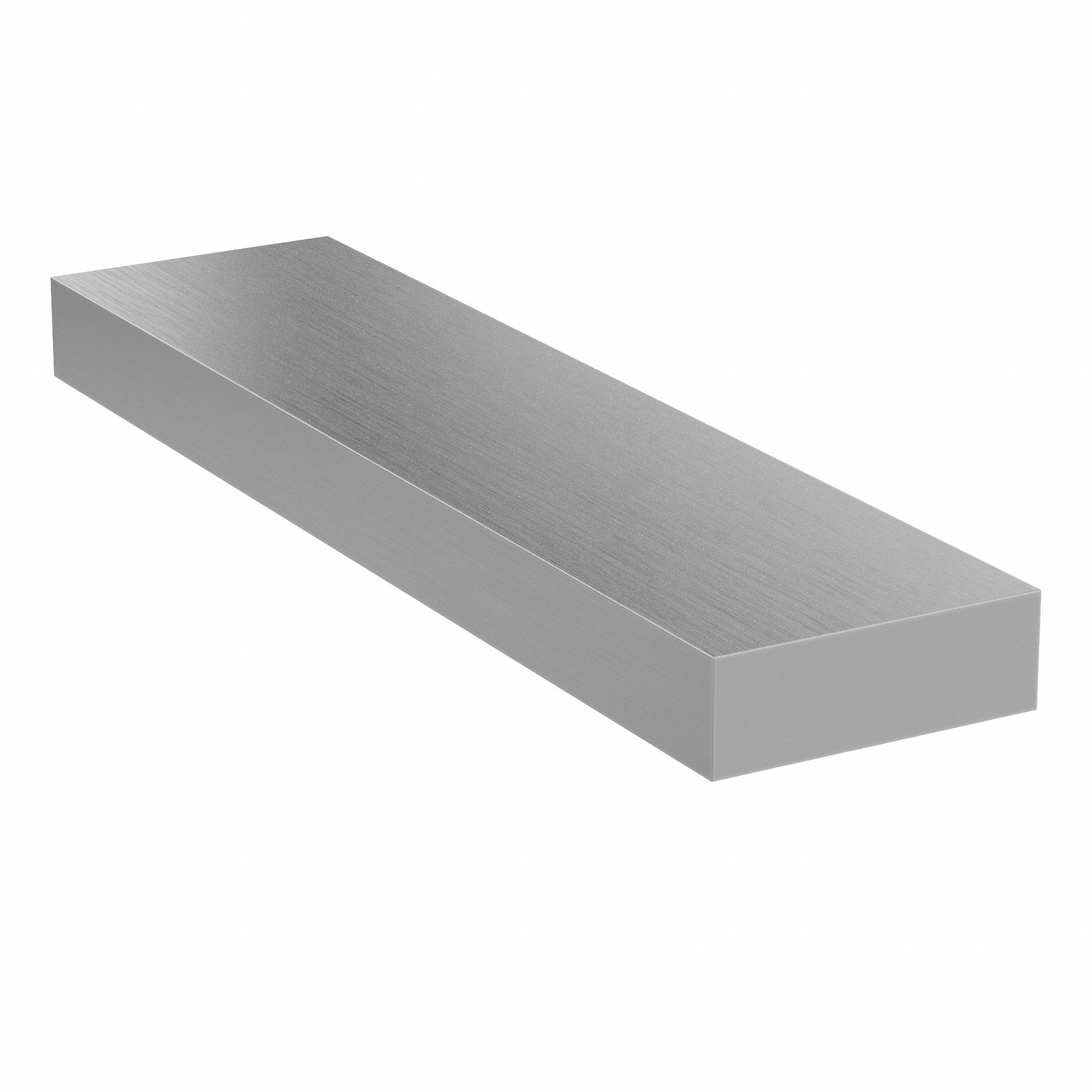 Alloy Steel Rectangular Bar: 0.25 in Thick, 0 in/-0.004 in, 1 in x 6 in Nominal Size (WxL), Mill