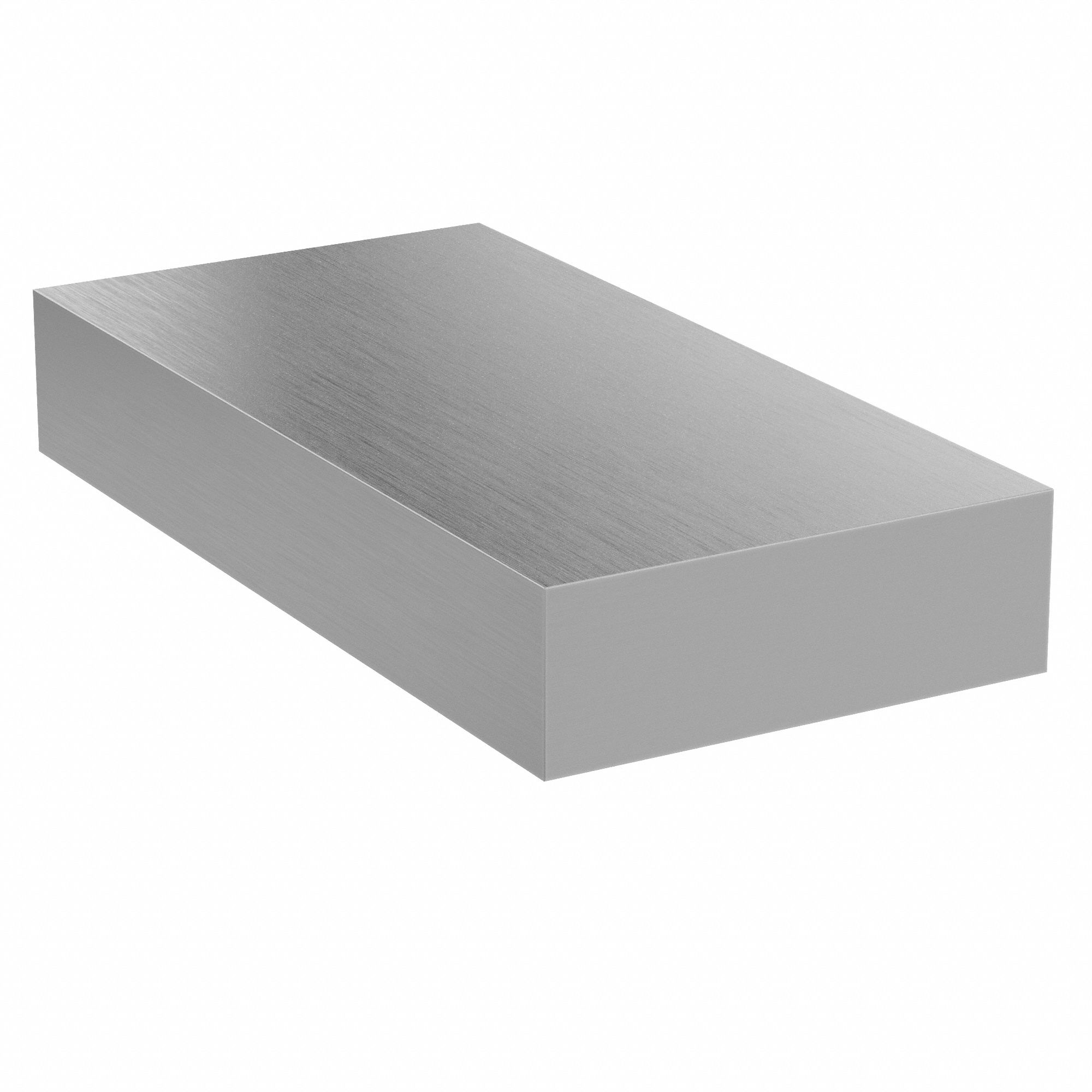 Alloy Steel Rectangular Bar: 0.5 in Thick, 0 in/-0.004 in, 2 in x 6 in Nominal Size (WxL), Mill