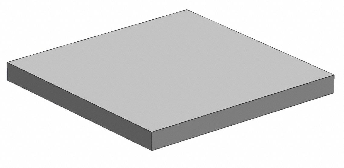 Plate Stock Aluminum 4 in Over. W