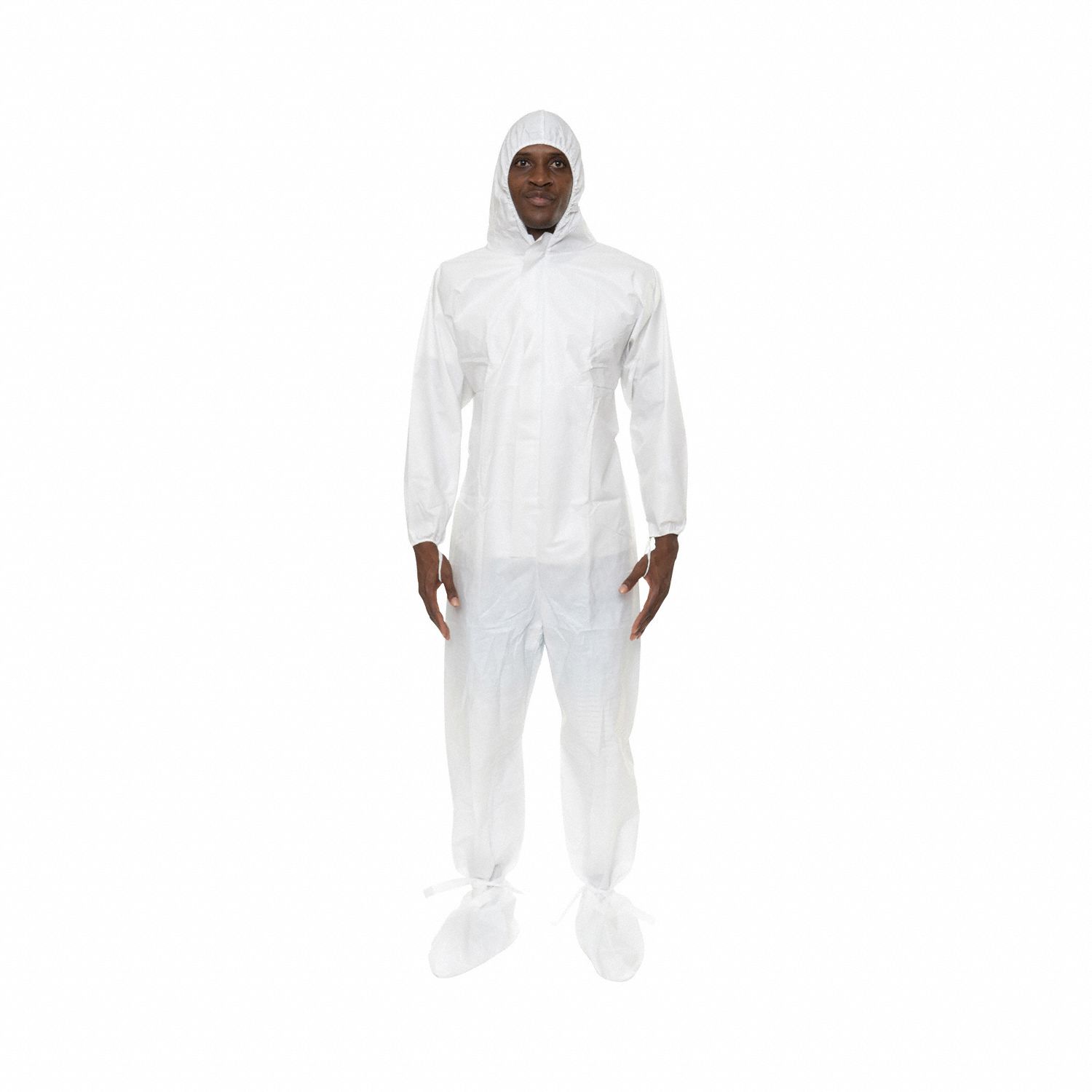 Sterile Coverall, White, 2XL, PK25