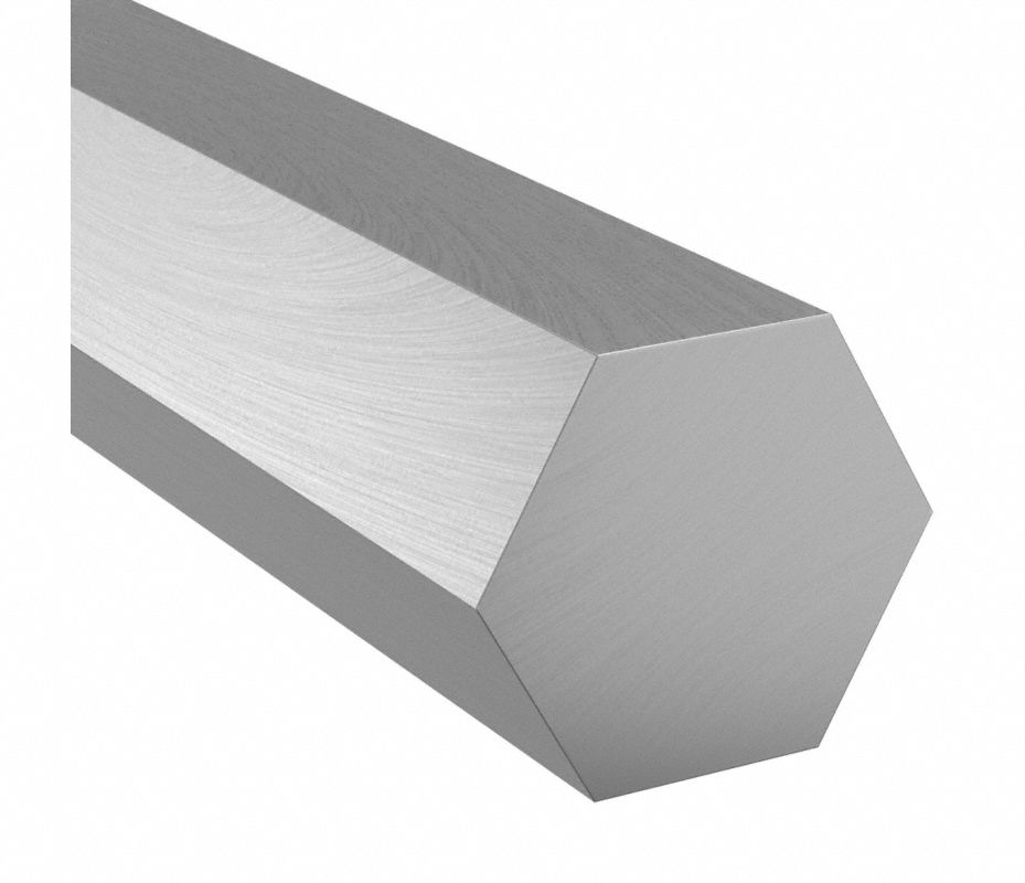 Barra Hexagonal Hexagonal De Acero Inoxidable 304 De 12 Mm De Largo (0,47244 Pulgadas