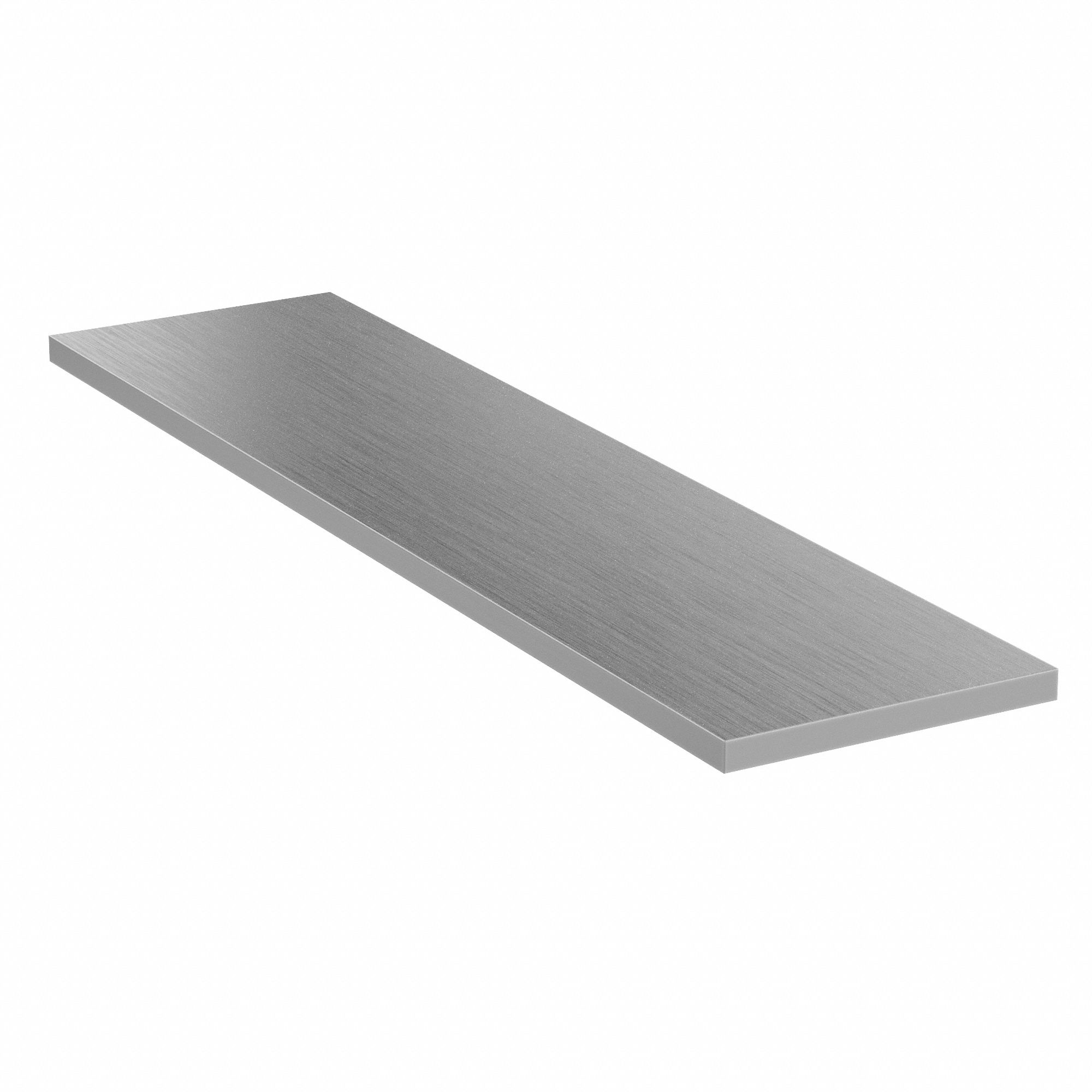 Carbon Steel Rectangular Bar: 1018, 0.13 in Thick, 1 1/2 in x 6 in Nominal Size (WxL), -0.003 in