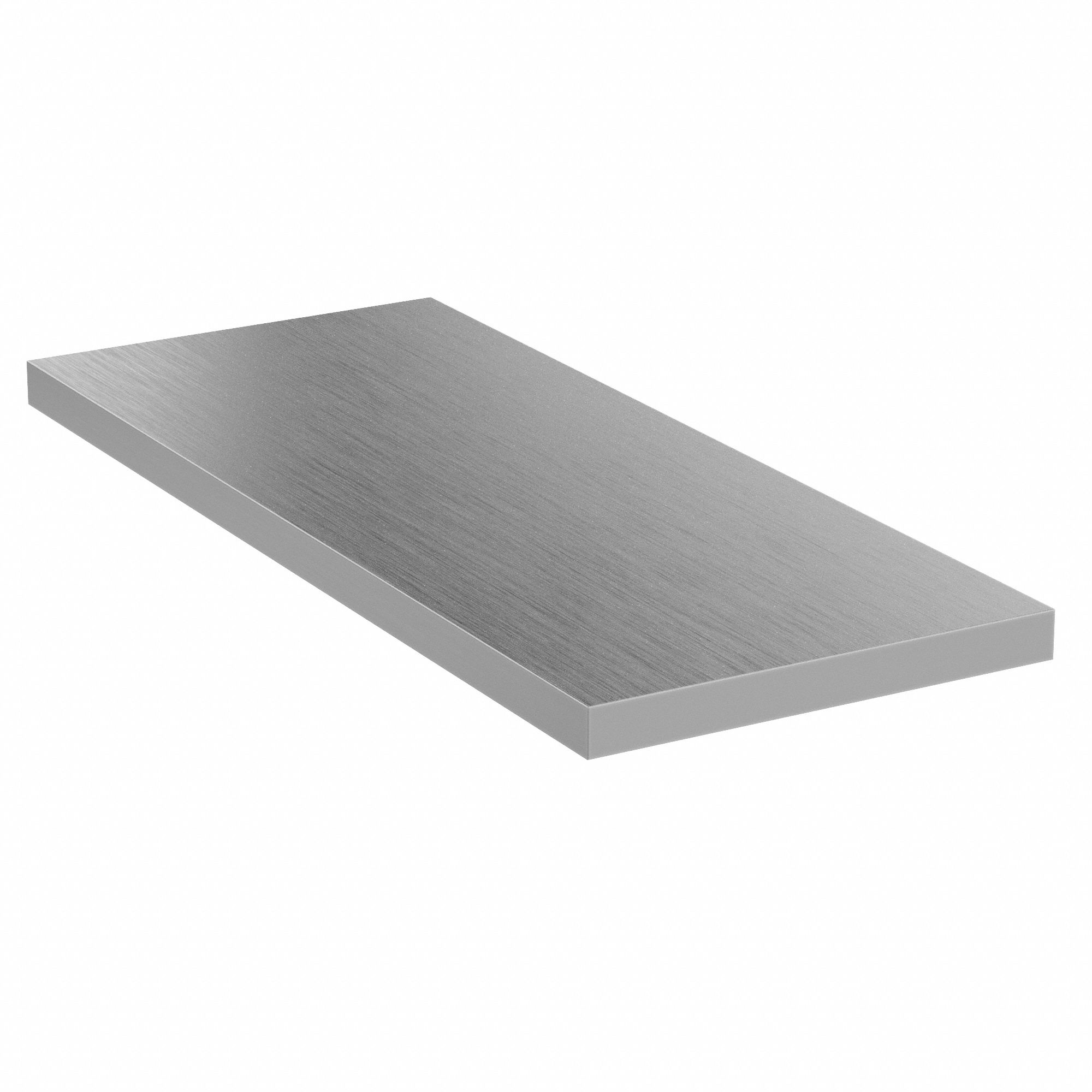 Carbon Steel Rectangular Bar: 1018, 0.25 in Thick, 2 1/2 in x 6 in Nominal Size (WxL), -0.003 in