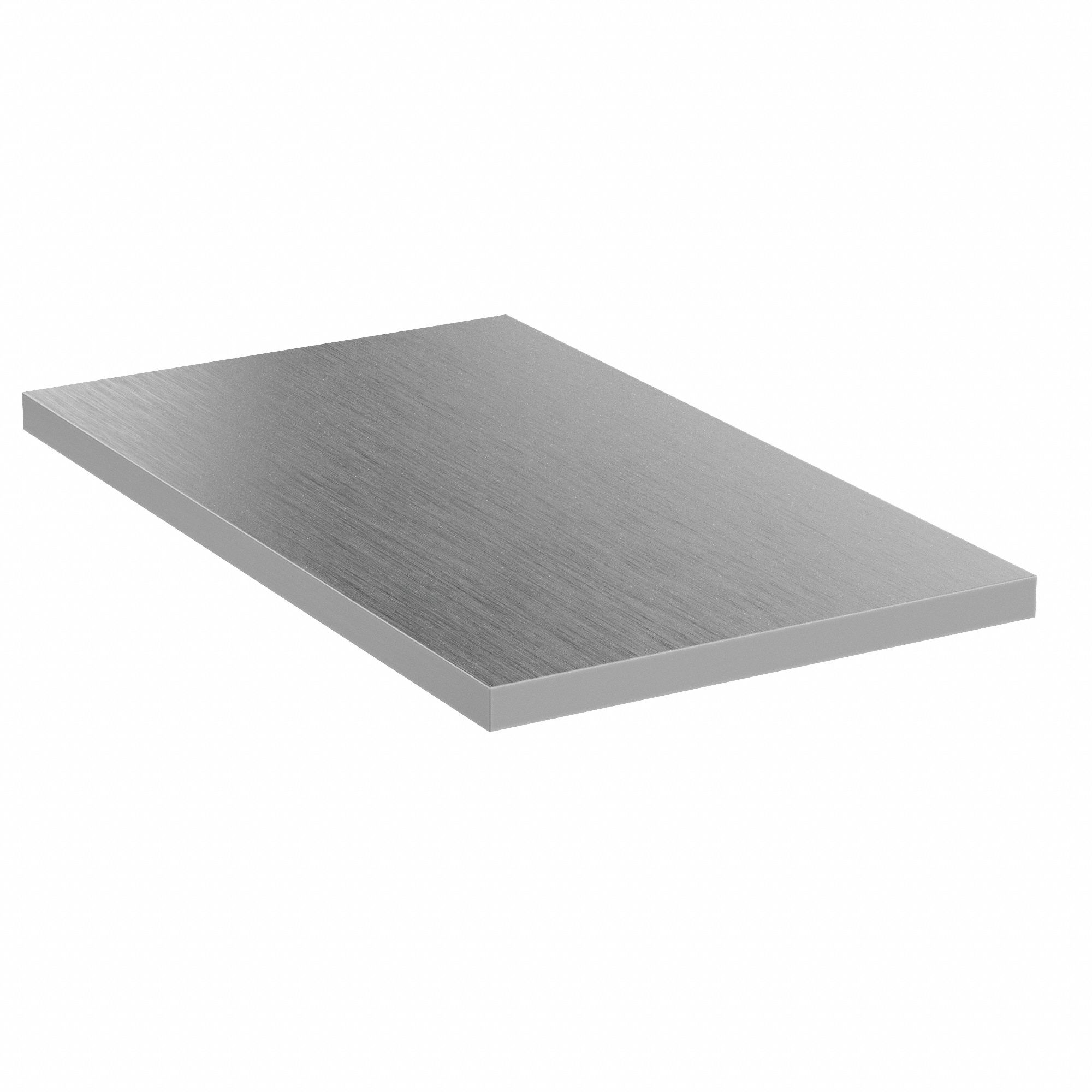 Carbon Steel Rectangular Bar: 1018, 0.13 in Thick, 2 1/2 in x 6 in Nominal Size (WxL), -0.003 in