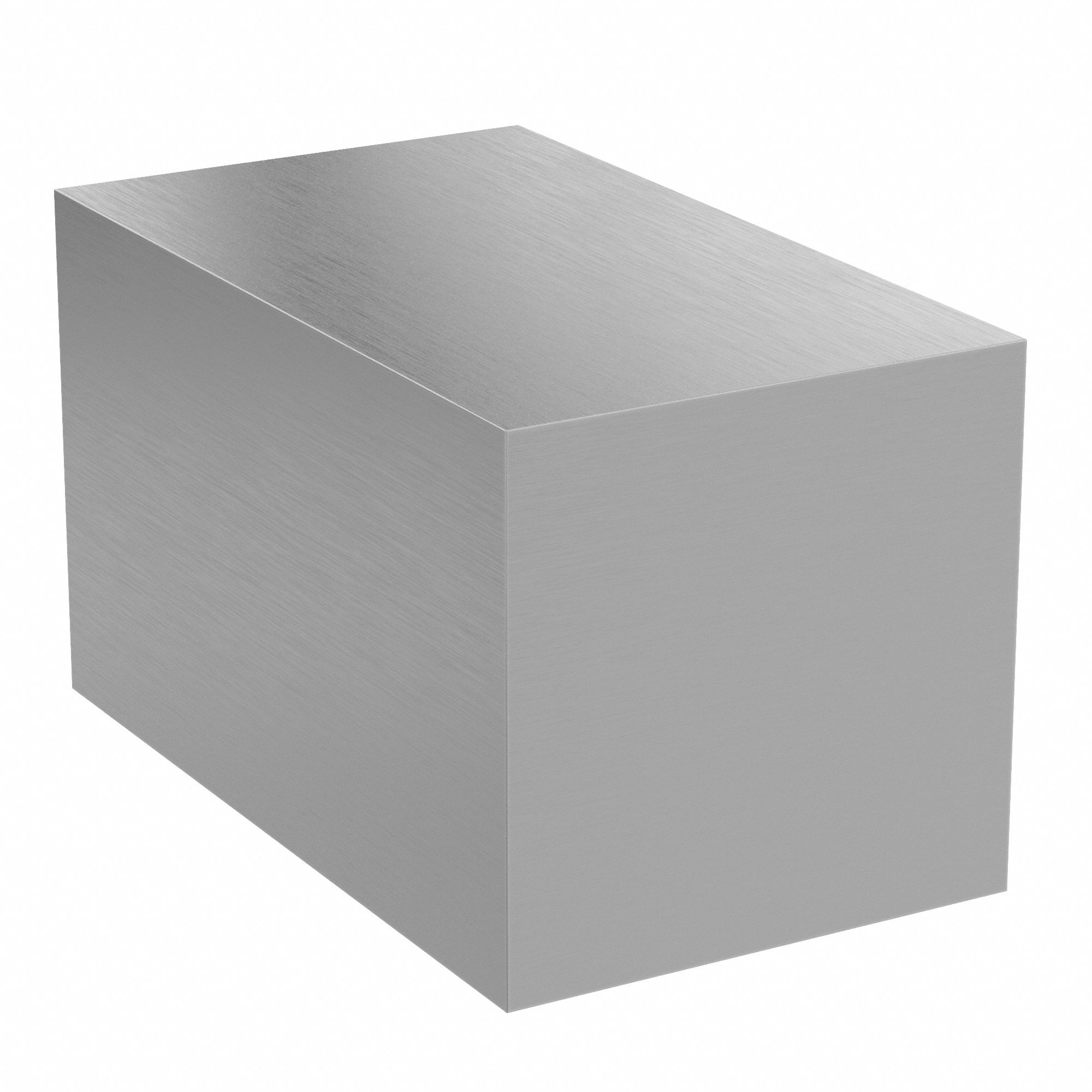 Carbon Steel Square Bar: 1018, 2.25 in Thick, 2 1/4 in x 6 in Nominal Size (WxL), -0.005 in, Mill