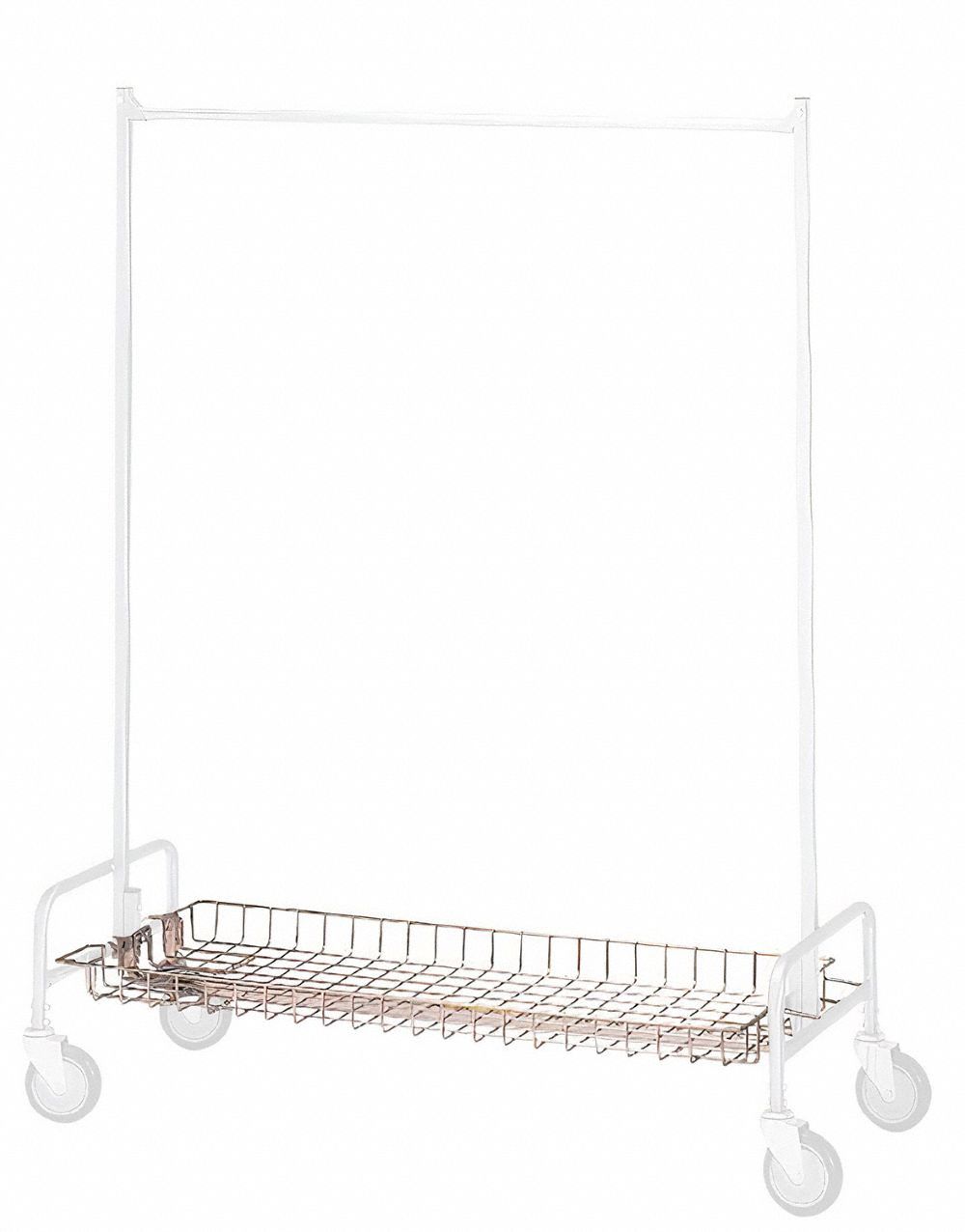 Basket Shelf 48 in W Silver