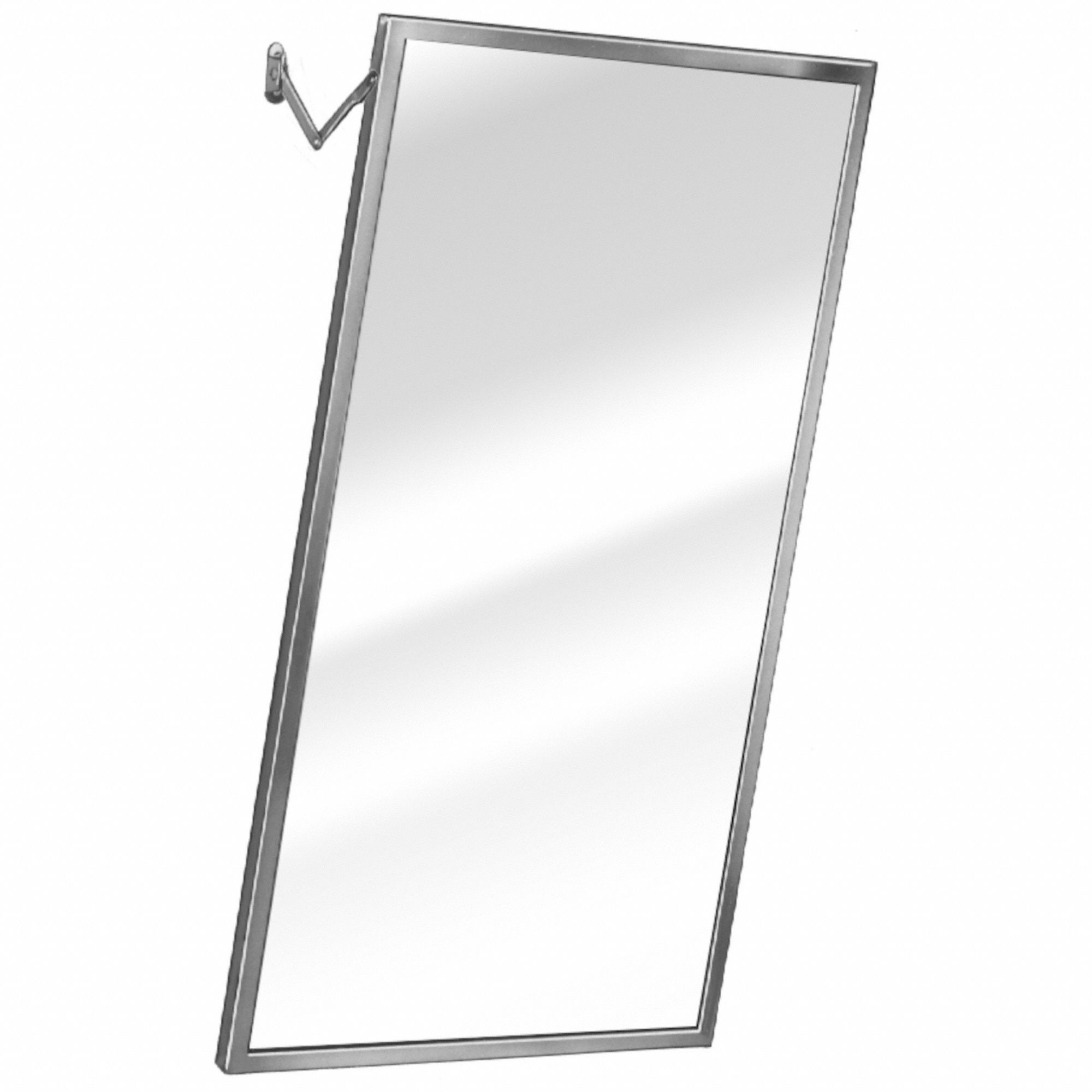 BRADLEY, Rectangular, 24 in x 18 in, Adjustable Tilt Mirror 39U803