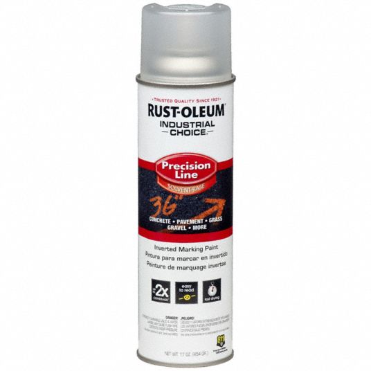 Rust-oleum, Inverted Paint Dispensing, Clear, Precision Line Marking 