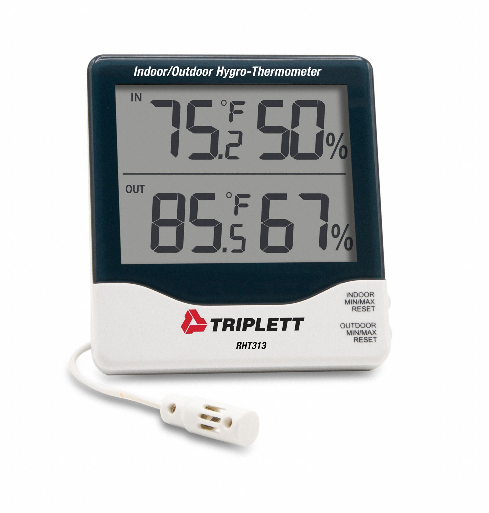 INDOOR/OUTDOOR HYGRO-THERMOMETER