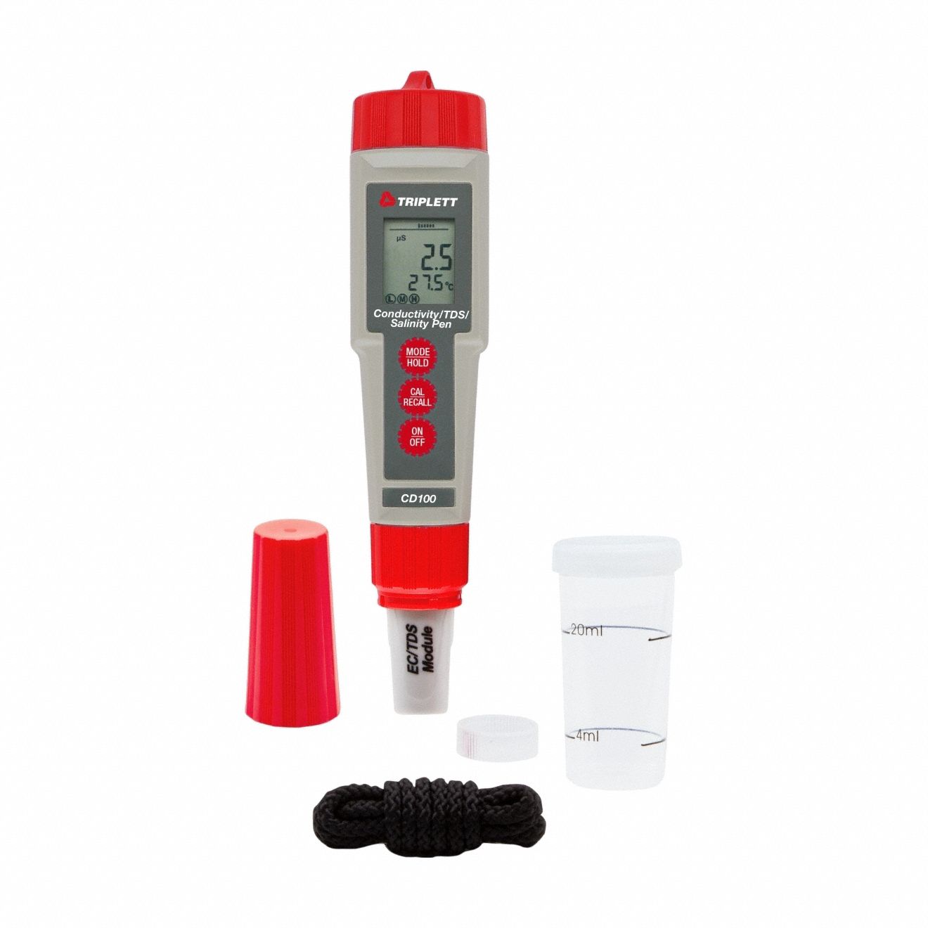 Pocket Multiparameter Meter: Conductivity/Salinity/Temp/Total Dissolved Solids