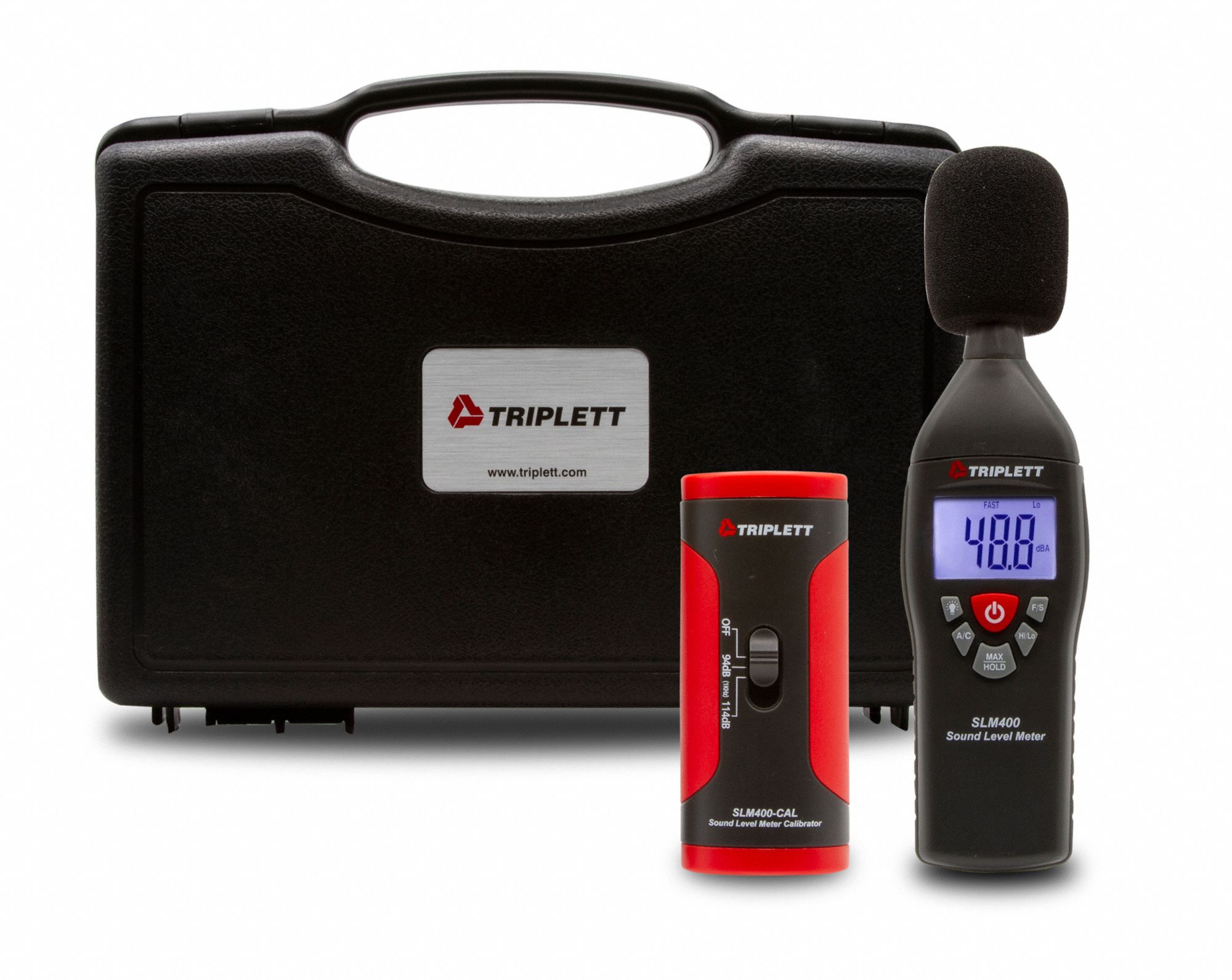 SOUND LEVEL METER AND CALIBRATOR KIT