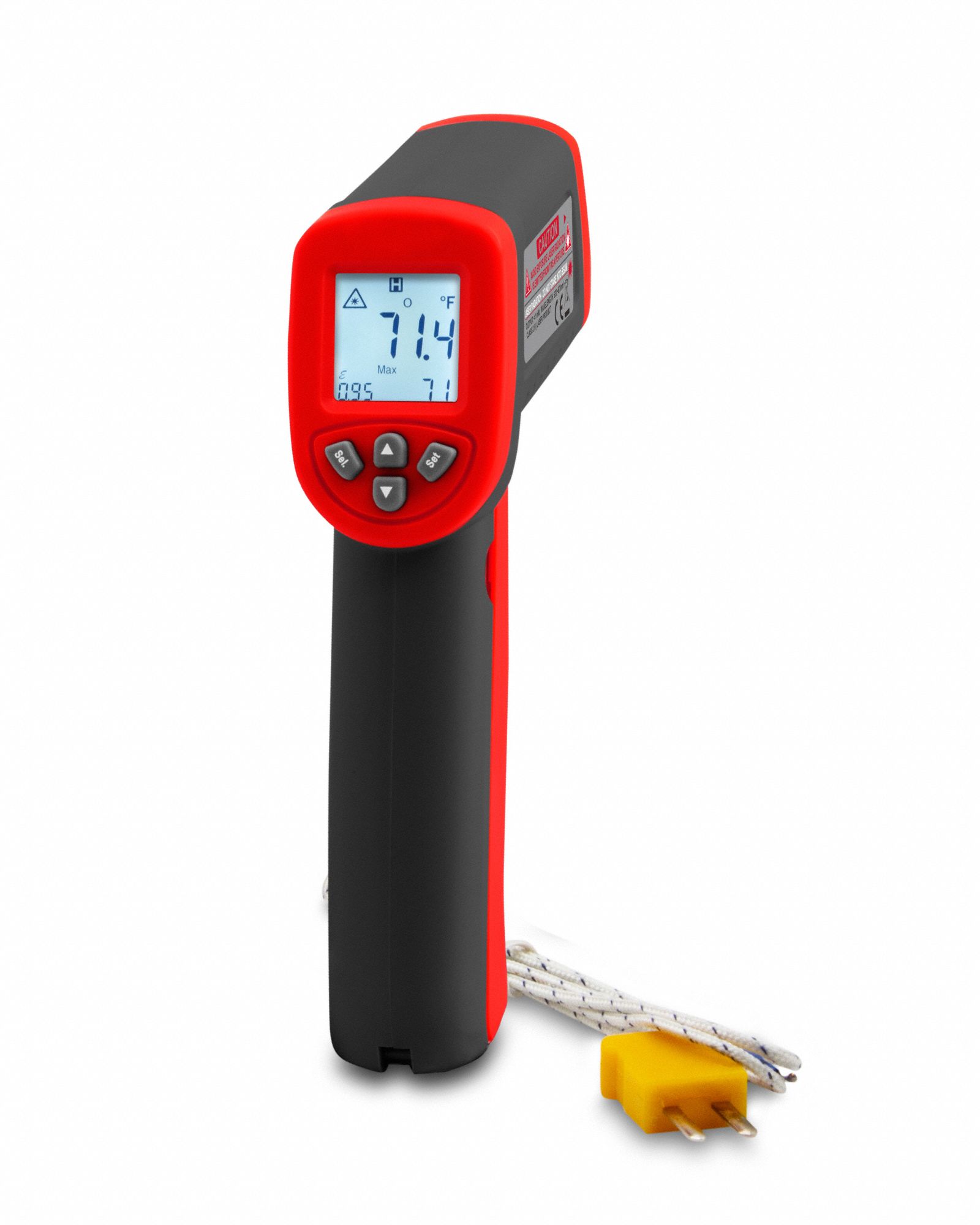IR THERMOMETER 12.1 WITH TYPE K INPUT