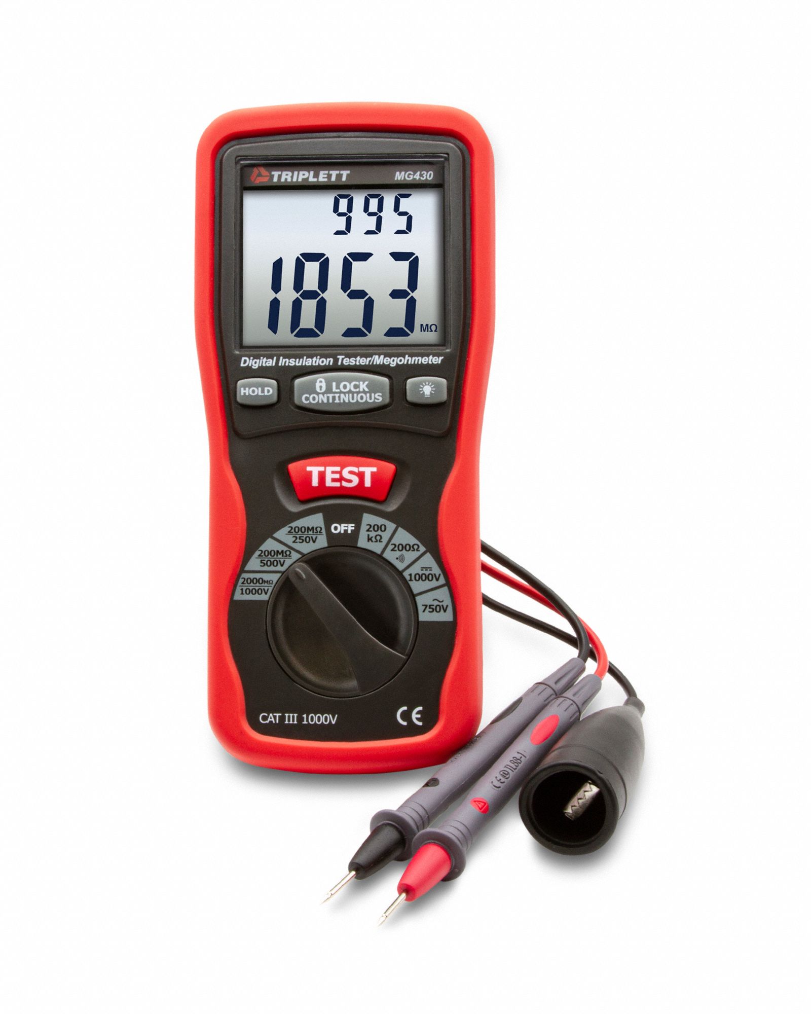 DIGITAL MEGOHMMETER/INSULATION TESTER