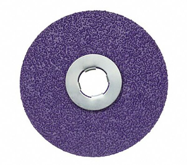 Fiber Disc, 5 in Dia, 5/8 in Arbor,  PK25