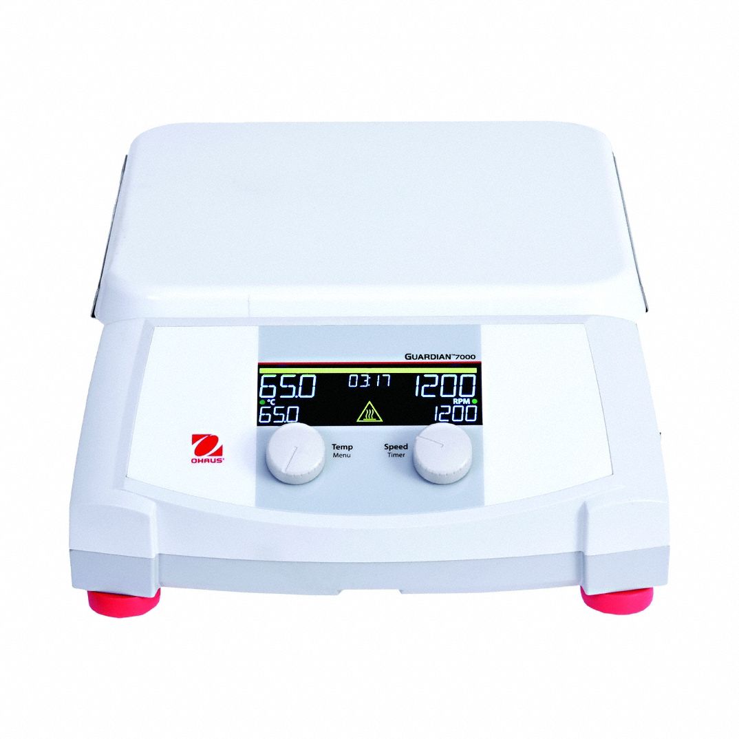 Hot Plate Stirrer: 1 Positions, 10 in Plate Wd, 10 in Plate Lg, Rectangular, Hot Plate Stirrer