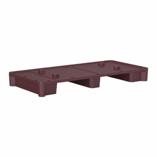 ENDURANCE Endurance Riser for 2.0 Bed, Burgundy: 86 in Lg, 42 in Wd, 10 1/4  in Ht, Polyethylene