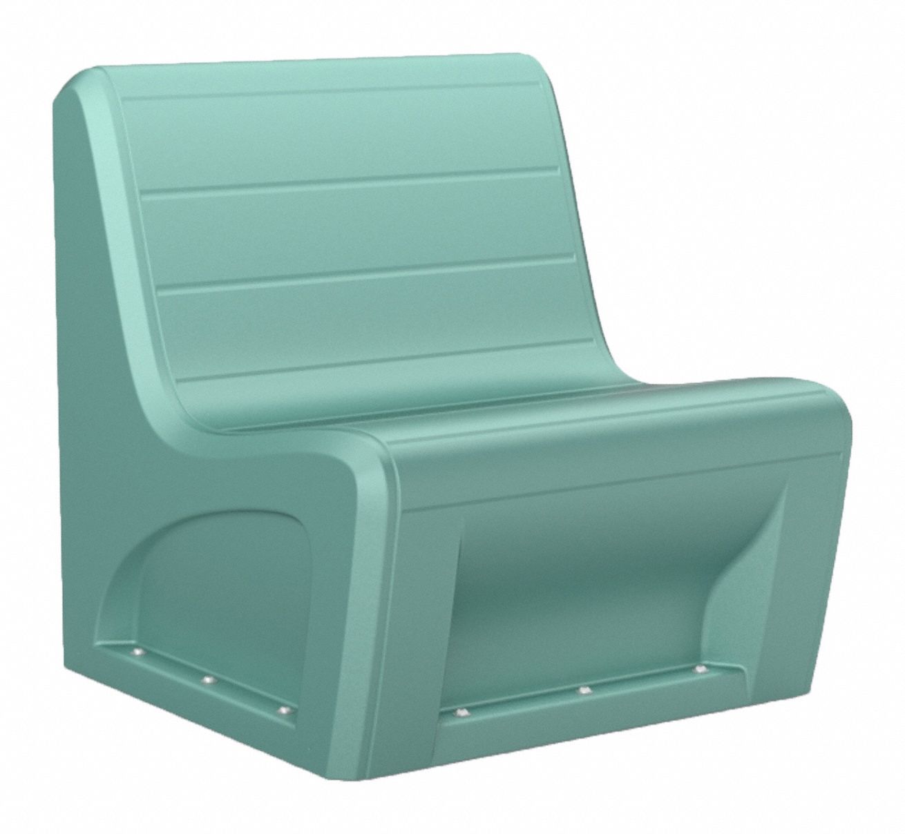 Sectional Chair: Aqua