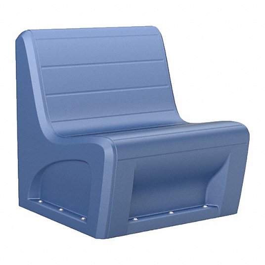 Sabre Sectional Chair Midnight Blue: 30 1/2 in Wd, 32 in Lg, 33 in Ht, 500 lb Wt Capacity