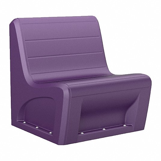 Sabre Sectional Chair w/Sand Port Indigo: 30 1/2 in Wd, 32 in Lg, 33 in Ht, 500 lb Wt Capacity